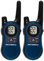 Motorola Talkabout SX600R (Blue). 2 each with NiMH Batteries